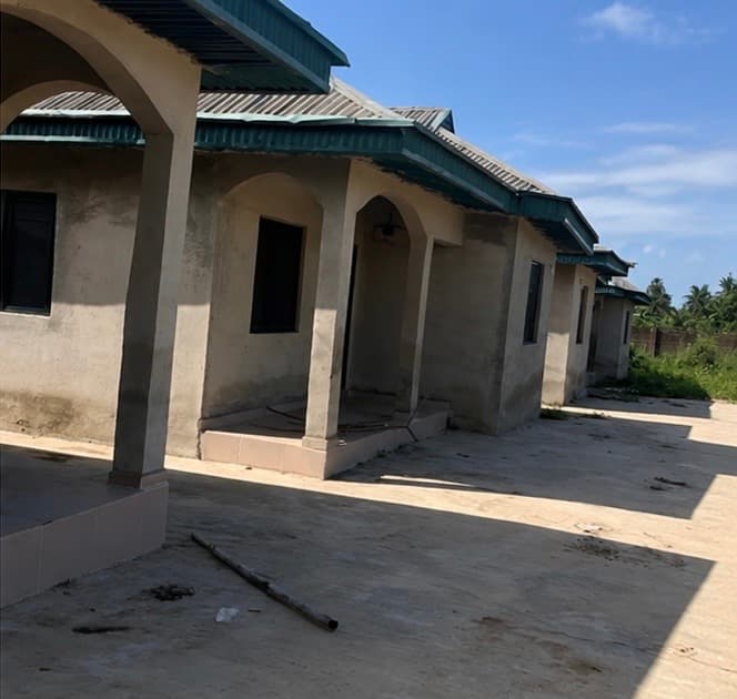 8 Units of Two Bedrooms Flat on 3 Plots of Land with 1 Extra Empty Plot of Land